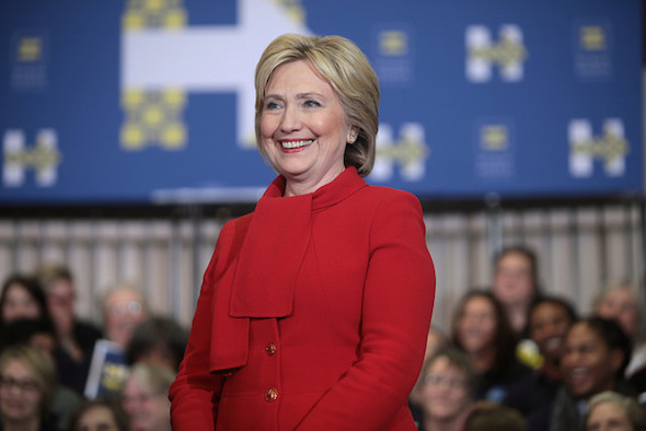 Hillary Clinton Smiling